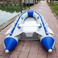 Venta de Fábrica: Bote Inflable 330 de PVC con Piso de Colchoneta Inflable, Bote Deportivo para Rafting con Certificación CE