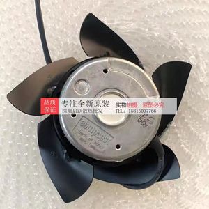 Ventilador Axial Original M2D068-BF, 380V, 2900rpm, Motor de Refrigeración por Ducto, Aleación de Aluminio Negra - Product Image 3