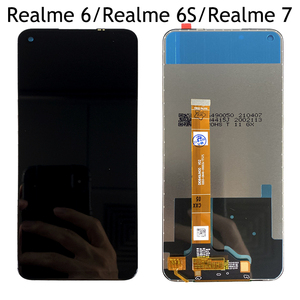 สำหรับ realme 6 6PRO 6s/6I/7 narzo 20Pro ประกอบหน้า<span class=keywords><strong>จอ</strong></span> Narzo30รับประกัน1ปีหน้า<span class=keywords><strong>จอ</strong></span> LCD บรรจุภัณฑ์ที่กำหนดเองขายส่ง - Product Image 1