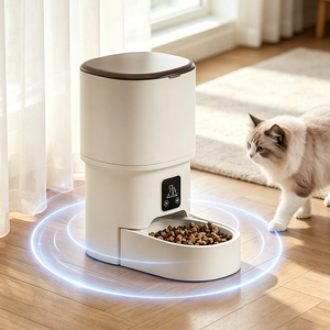 กล้องบันทึกภาพเครื่องให้อาหารสัตว์เลี้ยงอัจฉริยะ ควบคุมระยะไกลผ่าน Wifi เครื่องให้อาหารสัตว์เลี้ยงอัตโนมัติอัจฉริยะ - Product Image 1