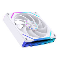Ventilateur de boîtier 120 mm ARGB à roulement à billes en cuivre, 5V 3 broches, RGB adressable, PWM, contrôle intelligent de la température, pour refroidissement de châssis PC Gaming