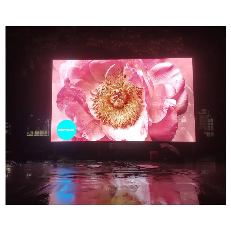 High Quality Commercial Advertising TV Panel Outdoor P6 Large RGB LED Display