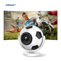Projecteurs vidéo Topleo Home Proyectores, mini projecteur vidéo intelligent, projecteur vidéo LED portable 4k, projecteurs Android pour la maison