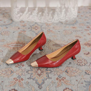 Chaussures convertibles à talon haut et plates pour femmes, talon amovible, pour mariage, fête, bureau, voyage, chaussures multifonctions - Product Image 5