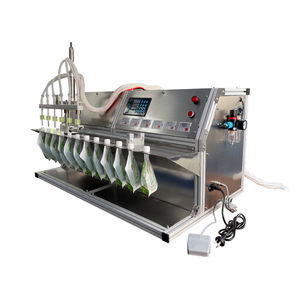 Machine de remplissage semi-automatique de pompe péristaltique d'huile moteur de sauce <span class=keywords><strong>chili</strong></span> gel de sauce au yaourt beurre miel liquide - Product Image 3