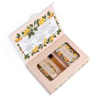 Boîte cadeau pliable personnalisée avec rabat supérieur, écologique, en carton recyclé, boîte rigide pour bougie, parfum, soin de la peau, ensemble cosmétique, emballage
