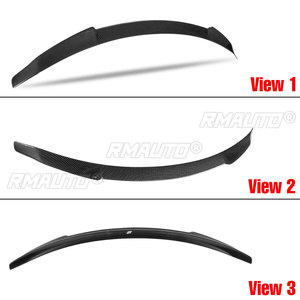 สปอยเลอร์ฝากระโปรงหลังฝากระโปรงหลังสำหรับ Acura TLX 2015-2020 V สไตล์มันวาวสีดำ/คาร์บอนไฟเบอร์จริง - Product Image 2