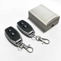Télécommande universelle sans fil Fanwell 315/433 MHz pour ouvre-porte de garage LED, code d'apprentissage, métal, domotique, garantie 1 an