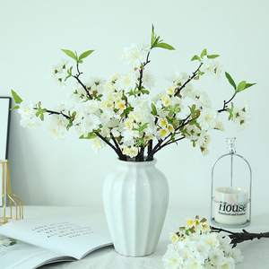 ดอกซากุระผ้าไหมเสมือนจริงสำหรับตกแต่งบ้านงานแต่งงาน กิ่งเดี่ยว JT 001004 - Product Image 3