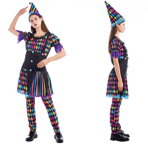 <span class=keywords><strong>Carnaval</strong></span> Clown Halloween Party <span class=keywords><strong>Cirque</strong></span> Clown Costumes Femmes Adulte Clown Cosplay Costume - Product Image 4