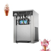 Machine à glace molle LEDE, garantie 1 an, 220V, yaourt, facile à utiliser, vente flash Black Friday, machine à glace molle