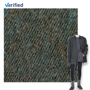 Vải len Merino Úc 100% kiểu Ý, dệt xương cá, thích hợp may áo khoác nữ, phù hợp với mọi dịp - Product Image 1