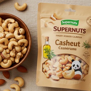 Sac en papier kraft brun personnalisé avec logo, impression personnalisée, taille personnalisée, emballage alimentaire - Product Image 2