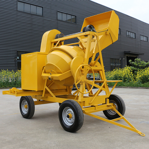 Best Quality 350L Automatic Concrete Mixer Mobile Mixer <b>Machine</b> with Hoist Lifting for Sale - Product Image 2