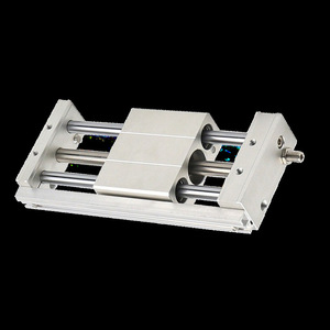 Cylindre sans tige à couplage magnétique ARK KCY1S6 10 15 20 25 32 40 50 100 200, corps en aluminium pneumatique, fabriqué en Corée - Product Image 1