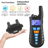 Collier de dressage pour chien T755 avec télécommande 800m, étanche IP67, 4 modes, 20 niveaux, 3 canaux, vente en gros OEM
