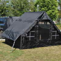 Tente de camping gonflable pour SUV, tente gonflable à fixer sur SUV, tente gonflable pour camion, tente arrière gonflable pour 6-8 personnes pour hayon de fourgonnette