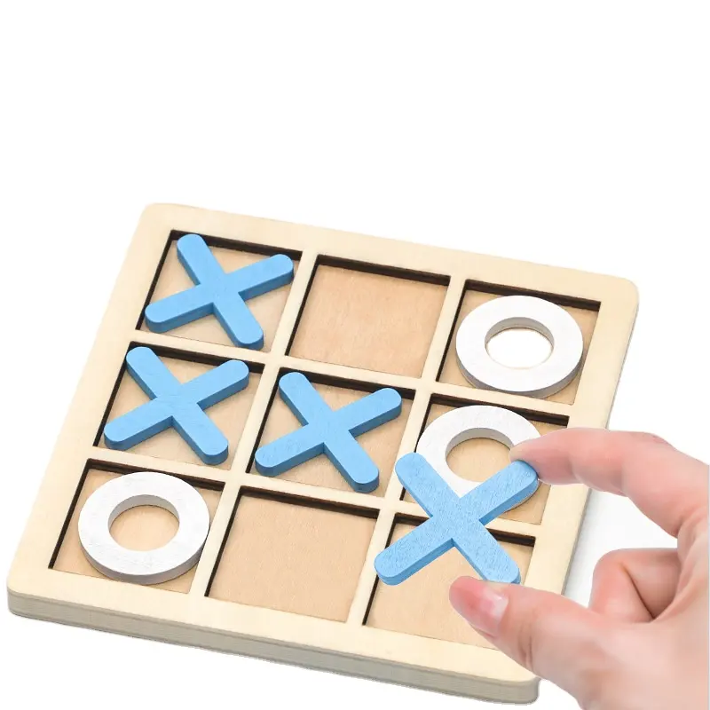 Nuovo gioco di giocattoli educativi per bambini giocattoli intellettuali in legno Puzzle da costruzione a bordo