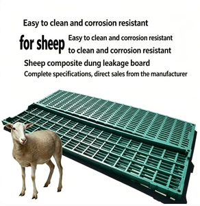 Pavimento a doghe in plastica PP resistente <span class=keywords><strong>per</strong></span> la pulizia del letame di suini, ovini e caprini, nuova attrezzatura agricola ad alta capacità, doghe <span class=keywords><strong>per</strong></span> ovini - Product Image 1