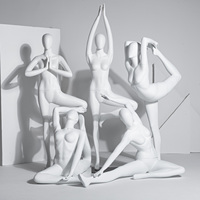 Mannequin de sport féminin pour l'affichage des vêtements de Pilates, vêtements de sport, prêt à être expédié, mannequin