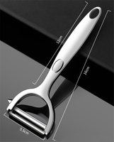 Custom Logo Multifunctionele Zinklegering Keukengereedschap Handmatige Groente Aardappelschiller