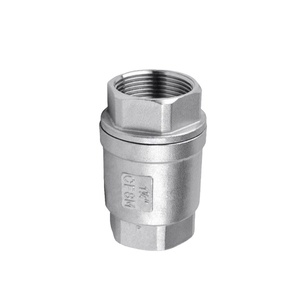 Vanne de retenue à air COVNA en acier inoxydable 316/304, haute pression, filetage hexagonal femelle, vanne anti-retour à plaque unique - Product Image 2