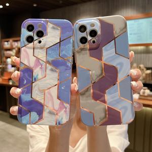 Für <span class=keywords><strong>i</strong></span> phone 14 13 12 11 xr xs max xs pro max fall voller schutz weicher tpu fall marmor rückseite acessrios para celularrs - Product Image 5