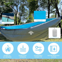 Équipement de camping essentiel, sous-tapis pour hamac simple et double, sous-tapis isolant chaud