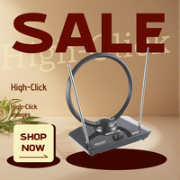AR-688A Hoge Kwaliteit Hoge Gain Sterke 4K Freeview Signaalontvangst Indoor Digitale Hdtv Versterker Antenne Uhf/Vhf Booster Antenne