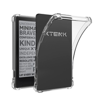 Étui transparent en TPU pour tablette XTEINK X4 4.3 "2026, housse de téléphone antichoc en TPU