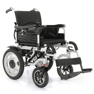 Sedia a Rotelle Elettrica Regolabile in Acciaio al Carbonio, Batteria Rimovibile, Compatta e Resistente - Product Image 2