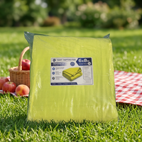 Lona de Alta Calidad Tipo K para Picnic, Lona de HDPE, Material de PE, Superficie Mate Impermeable, 40-80 GSM, Personalizable