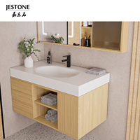2023 Jestone vente chaude fantaisie bien fait acrylique solide Surface vêtements évier évier à linge avec planche de lavage
