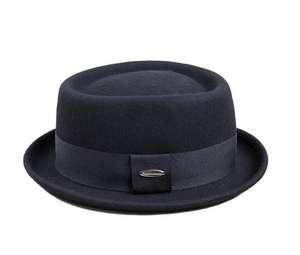 Meilleure Vente Nouveau Chapeau Fedora Pork Pie Homburg Élégant Vintage 100% Laine Style Affaires Décontracté Extérieur - Product Image 1