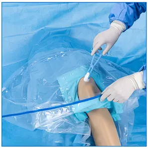 医療用の使い捨て外科用ドレープ膝関節鏡パック