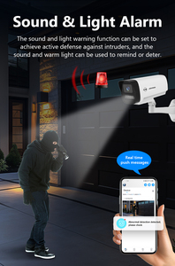 N817-UDL 8MP 全彩 PoE 摄像机双光 AI 人车检测夜视 NVR 兼容 IP67 监控摄像头 - Product Image 5