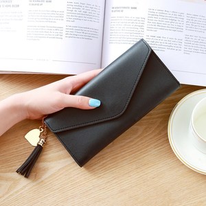K18 Lungo Raccoglitore Borse Femminili delle Donne Della Nappa Della Borsa Della Moneta Portafogli del Titolare Della Carta Sacchetto Dei Soldi Femminile di Cuoio Dell'unità di elaborazione Della Frizione Dell'unità di elaborazione <span class=keywords><strong>portafoglio</strong></span> in <span class=keywords><strong>pelle</strong></span> - Product Image 3