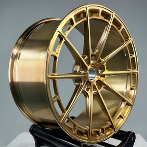 Jantes de course forgées monobloc SY-1019 Or Brossé 5x112 5x114.3 en alliage 6061-T6 pour Chery FD2 - Product Image 1