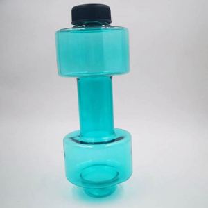Bouteille d'eau sport en plastique de 550 ml en forme d'haltère pour l'été, petite taille, pour adultes et étudiants, personnalisable - Product Image 4