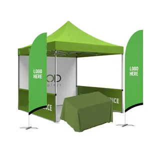 Acome 10x10 Werbung Custom Logo Outdoor Messe Zelt Ausstellung Event Festzelt Pavillons Baldachin