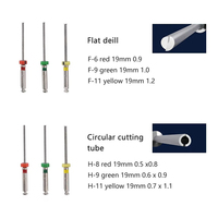 Instrument endodontique d'approvisionnement d'usine extracteur de canal radiculaire dentaire Kit de retrait de fichiers cassés Kit de retrait Endo dentaire