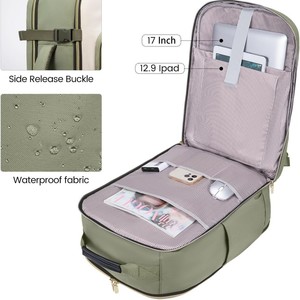 กระเป๋าเดินทางกลางแจ้งสไตล์ยุโรปและอเมริกา กระเป๋าผ้าแคนวาสสะพายข้าง กระเป๋าใส่สัมภาระแบบพกพา กระเป๋าใส่รถเข็น กระเป๋าความจุขนาดใหญ่ - Product Image 5