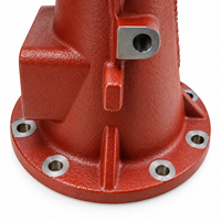 Boîtier de transmission en fonte ductile QT600-3 QT700-2, boîtier de boîte de vitesses, carter d'essieu avec usinage CNC pour systèmes de transmission