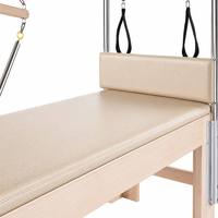 Table de Pilates Cadillac Trapeze en érable massif, disponible en OEM avec logo et couleur personnalisés, équipement professionnel pour studio de yoga et salle de sport