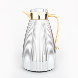 CARAFE à thé et café à motif VERTICAL de 700ML, usage professionnel, flacon sous vide, recharge en <span class=keywords><strong>verre</strong></span> rouge, isolante, CARAFE à café - Product Image 2