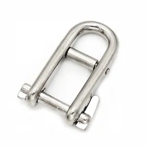 D matériau de la manille D boucle anneau D acier inoxydable D manille pour Bracelet