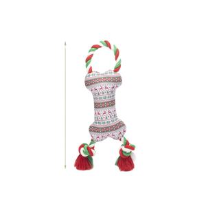 Produsen mainan hewan peliharaan kualitas tinggi kain Oxford pelatihan interaktif tali mencicit mainan anjing kunyah - Product Image 4