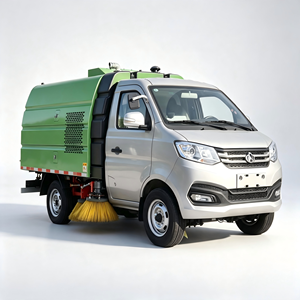 Camión Pequeño para Limpieza de Carreteras con Reciclaje Total, Cero Contaminación Secundaria, Ciclo Cerrado de Almacenamiento de Aguas Residuales, Vehículo de Fregado Profundo - Product Image 1