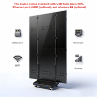 Affichage numérique OEM P2.5 – Écran LED vidéo pliable intelligent pour ascenseur, support SDK – Vente chaude