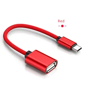 Micro USB OTG Cable USB 2.0 OTG Chuyển Đổi Adapter Xách Tay Cable đối với Xiaomi Sumsang